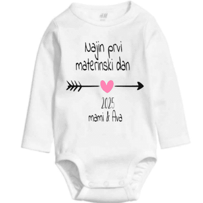 Bodi za materinski dan - Najin prvi - puščica