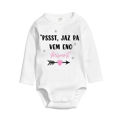 Bodi/majica - Imam skrivnost