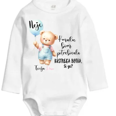 Alternative view of Bodi za krst - Medo z balonom