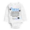 Bodi z voščilom za babi/dedija- Rožice