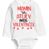 Bodi za valentinovo - Mamin in atijev mali valentinček