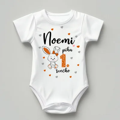 Bodi za rojstni dan - Zajčica