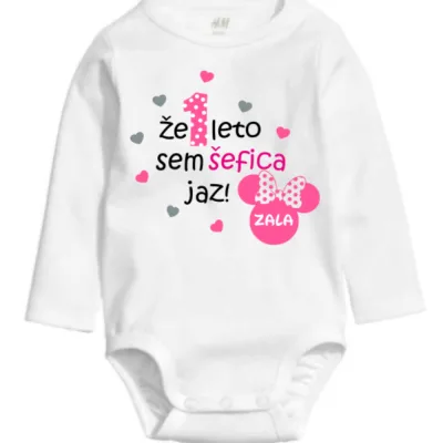 Bodi za rojstni dan - Že 1 leto sem šefica jaz