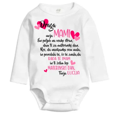 Bodi za materinski dan - En poljub na vsako stran