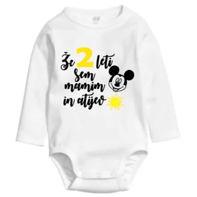 Bodi za rojstni dan - Mamin in atijev sonček