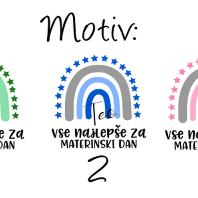 Alternative view of Bodi za materinski dan - Mavrica z zvezdicami