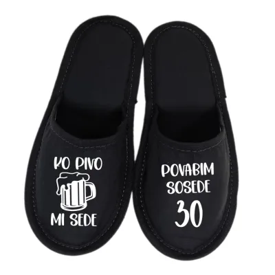 Personalizirani copati - Ko pivo mi sede