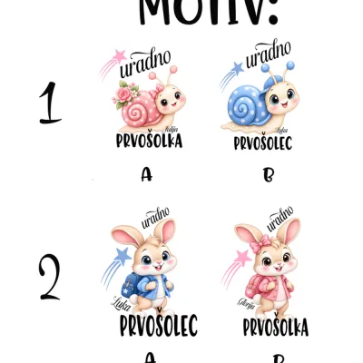 Majica - Uradno prvošolec/-ka - slika 5